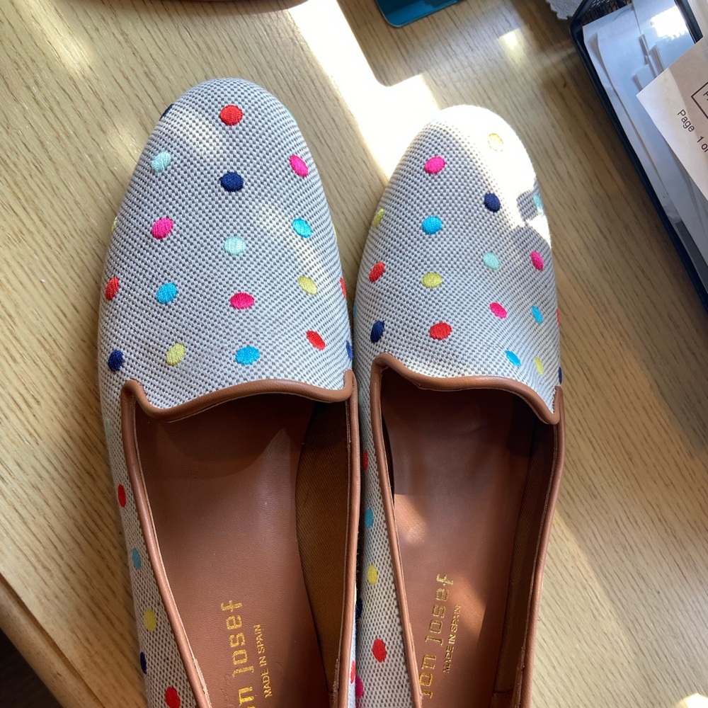 Jon Josef Gatsby Polka Dot Flats